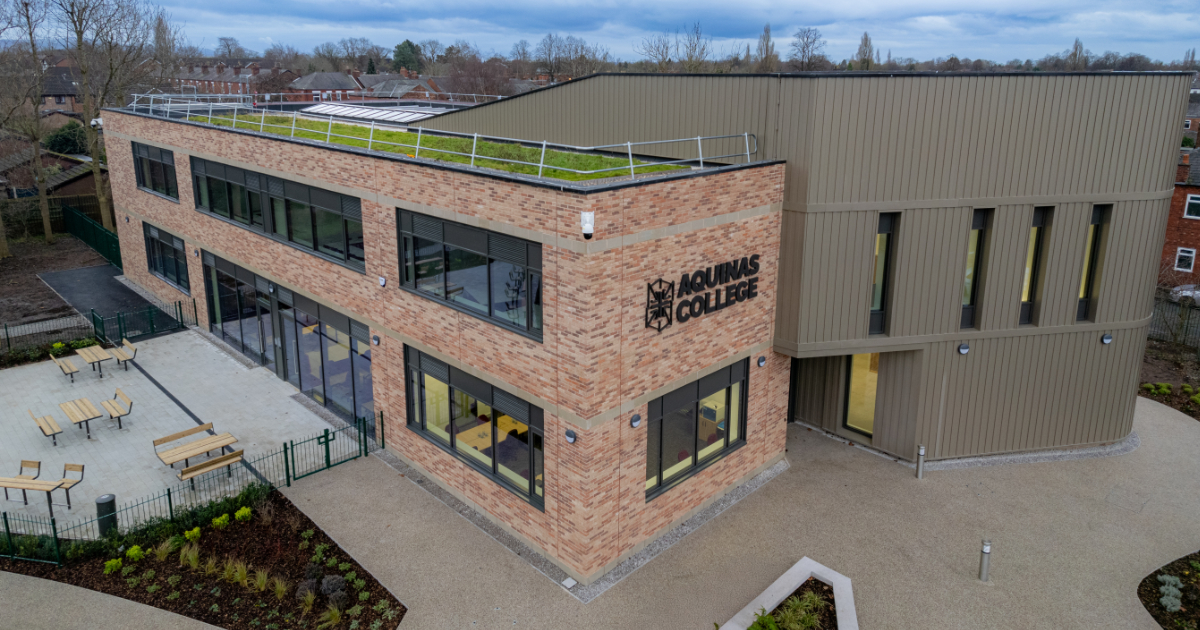 New Teaching Block Aquinas College Stockport