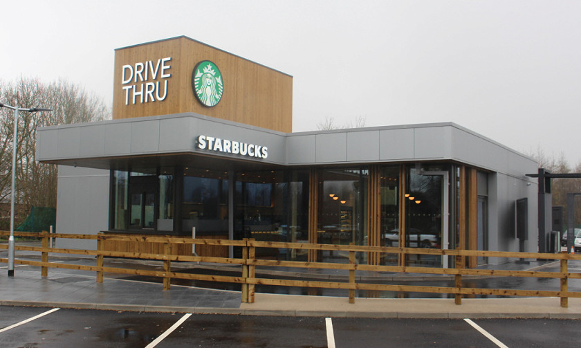 Starbucks Drive Thru Alexandra Retail Park