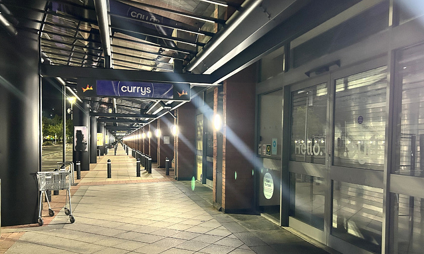 Back on site at Crown Point Retail Park