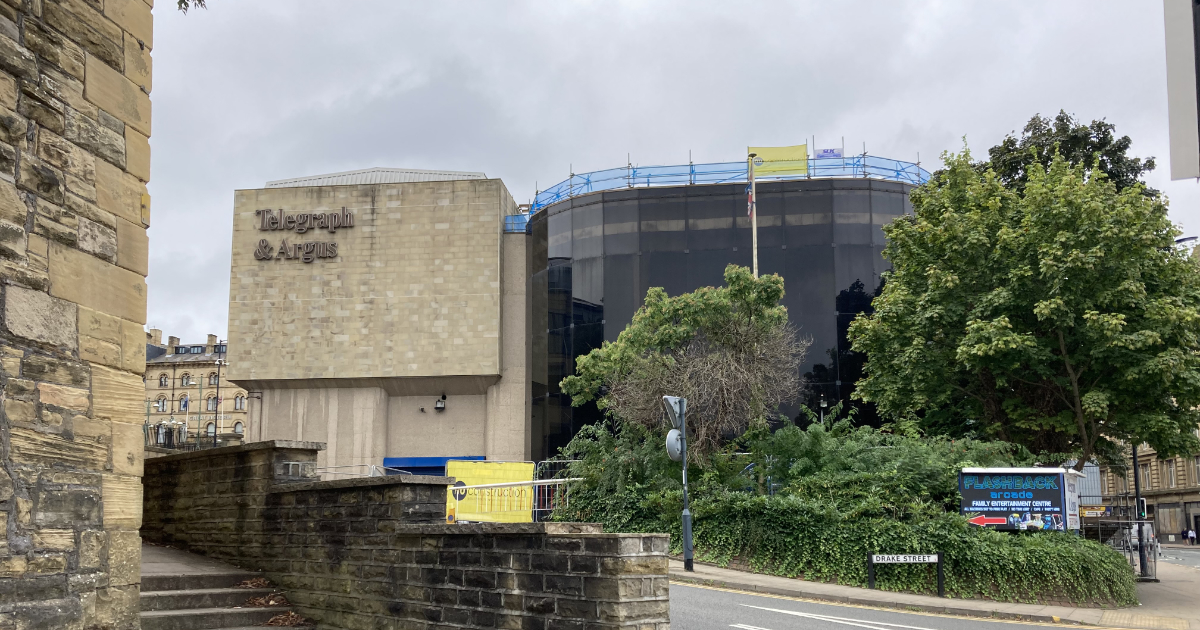 Contract Win Telegraph and Argus Building, Bradford