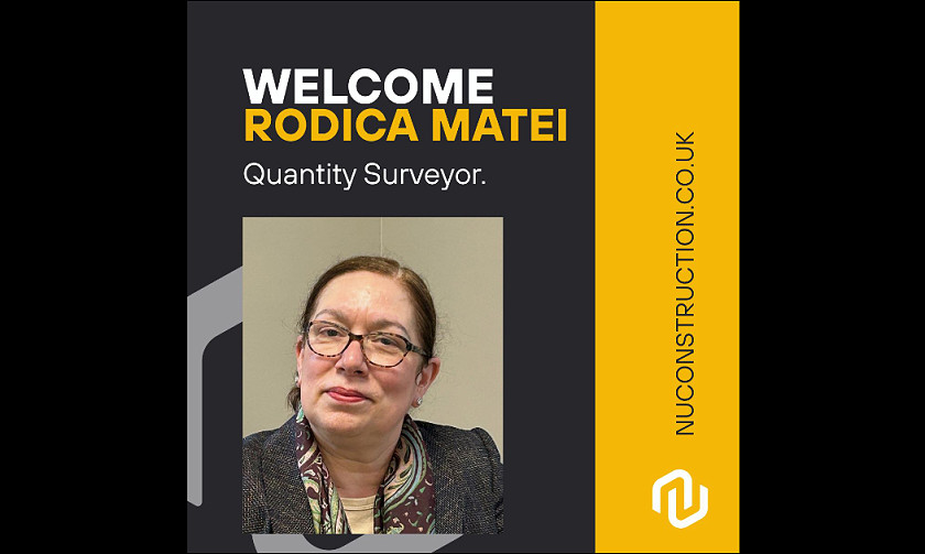 Meet Rodica Matei – our newest Quantity Surveyor.