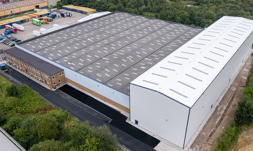 Loading Bay Extension and High Bay Warehouse