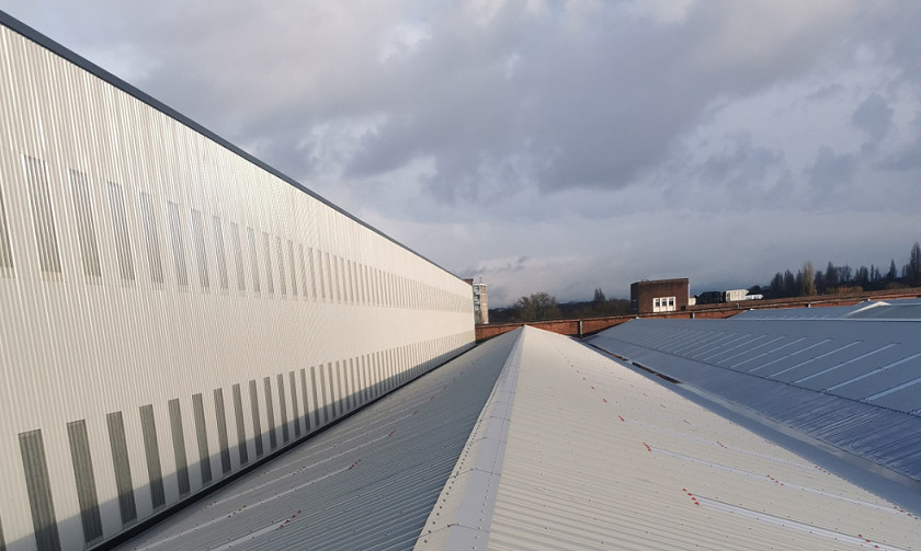 Re-roofing and internal renovations, Southmoor Industrial Estate